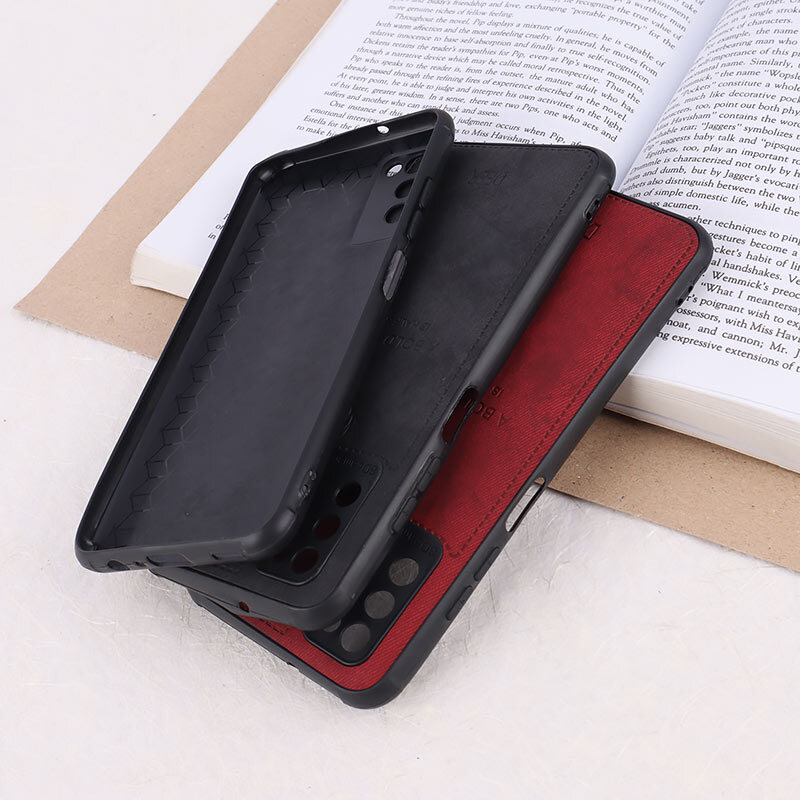 قاب چرمی A Bold Attempt سامسونگ Galaxy A02s / M02s / A03s محافظ لنزدار