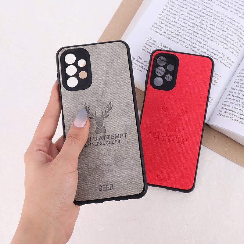 قاب چرمی A Bold Attempt سامسونگ Galaxy A13 4G محافظ لنزدار