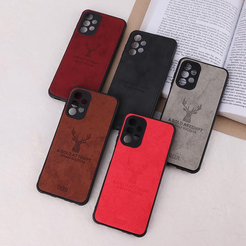 قاب چرمی A Bold Attempt سامسونگ Galaxy A13 4G محافظ لنزدار