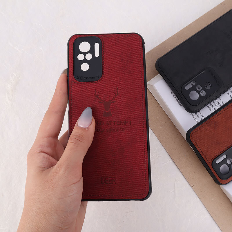 قاب چرمی A Bold Attempt شیائومی Redmi Note 10 4G / 10s محافظ لنزدار