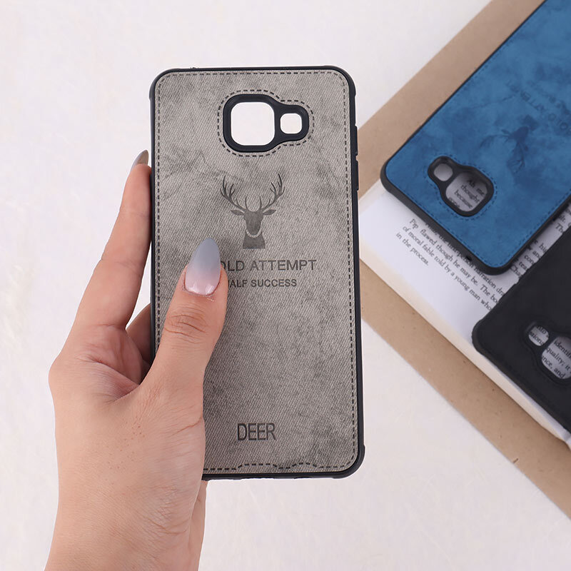 قاب چرمی A Bold Attempt سامسونگ Galaxy A7 2016 محافظ لنزدار