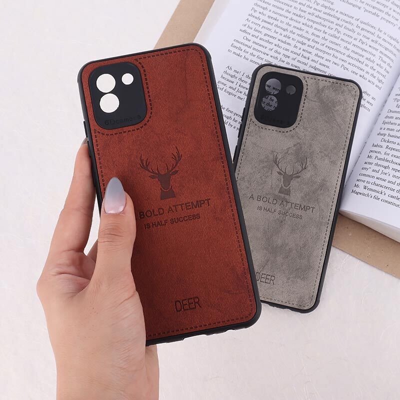 قاب چرمی A Bold Attempt سامسونگ Galaxy A03 محافظ لنزدار