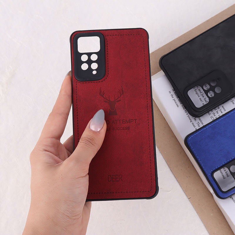 قاب چرمی A Bold Attempt شیائومی Redmi Note 11 Pro / Note 11 Pro Plus 5G (India) محافظ لنزدار