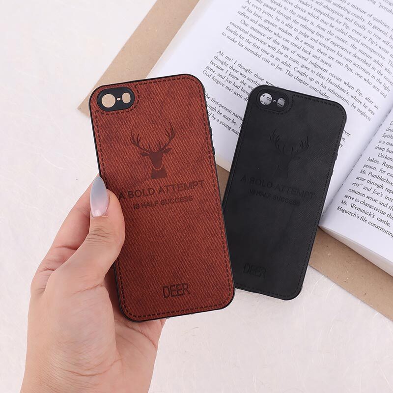 قاب چرمی A Bold Attempt آیفون iPhone 5 / 5s محافظ لنزدار