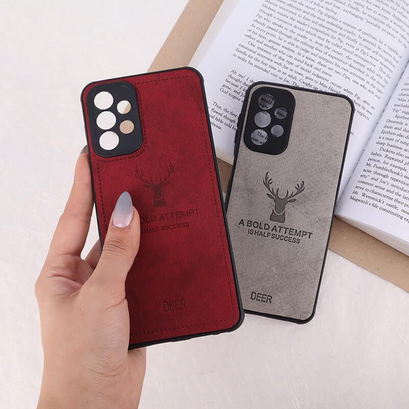 قاب چرمی A Bold Attempt سامسونگ Galaxy A23 4G / A23 5G محافظ لنزدار