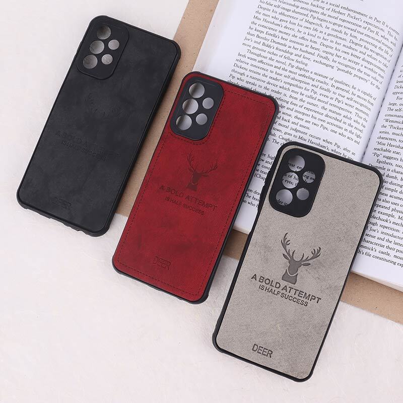 قاب چرمی A Bold Attempt سامسونگ Galaxy A23 4G / A23 5G محافظ لنزدار
