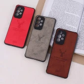 قاب چرمی A Bold Attempt سامسونگ Galaxy A33 5G محافظ لنزدار