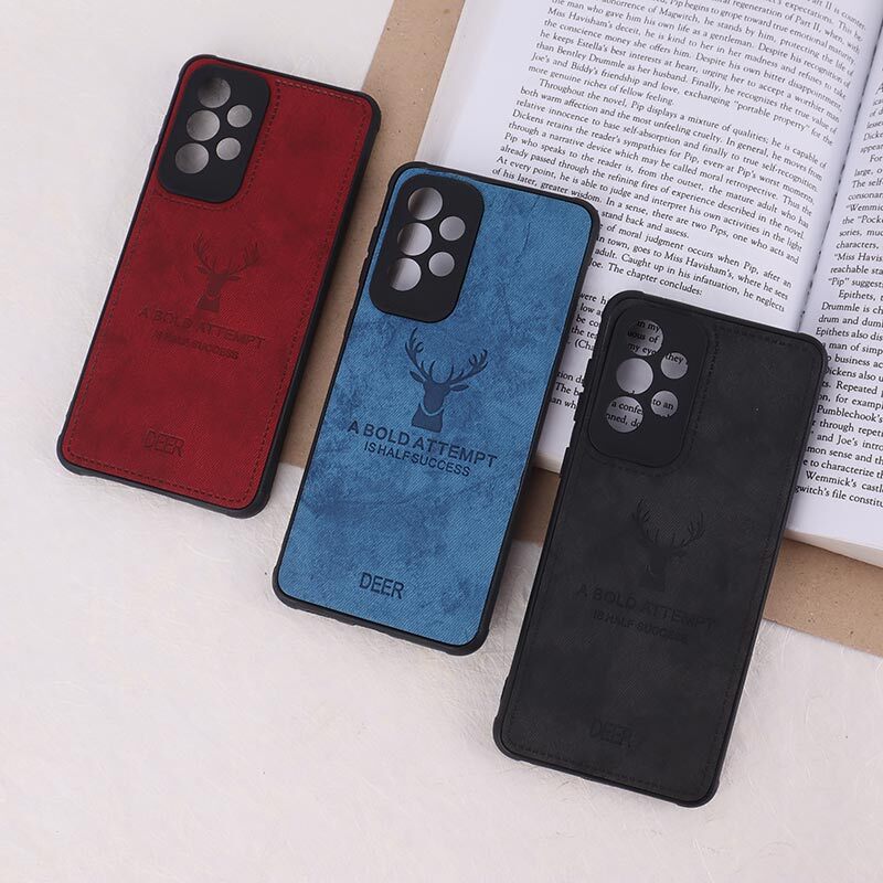 قاب چرمی A Bold Attempt سامسونگ Galaxy A33 5G محافظ لنزدار