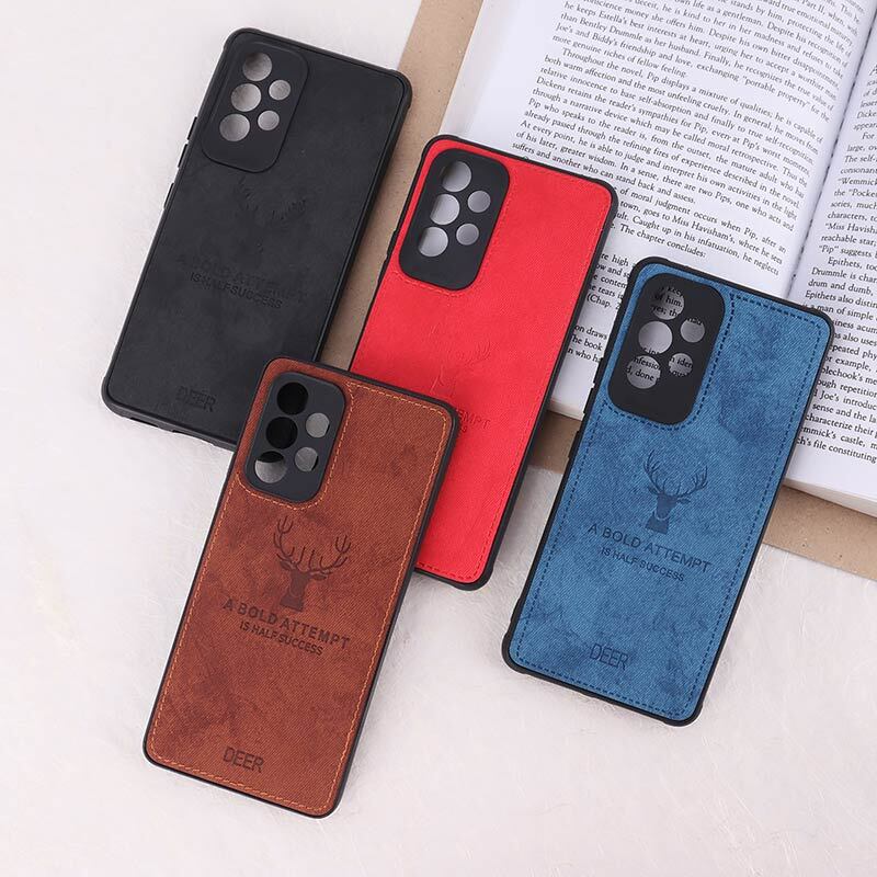 قاب چرمی A Bold Attempt سامسونگ Galaxy A53 5G محافظ لنزدار