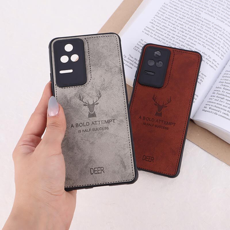 قاب چرمی A Bold Attempt شیائومی Poco F4 / Redmi K40s محافظ لنزدار