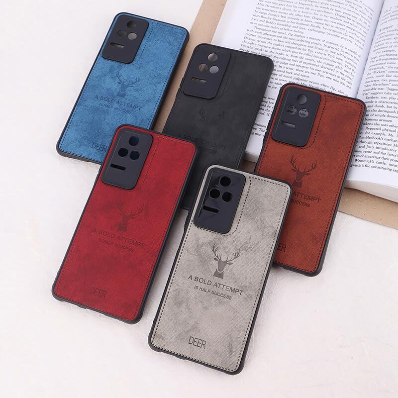 قاب چرمی A Bold Attempt شیائومی Poco F4 / Redmi K40s محافظ لنزدار