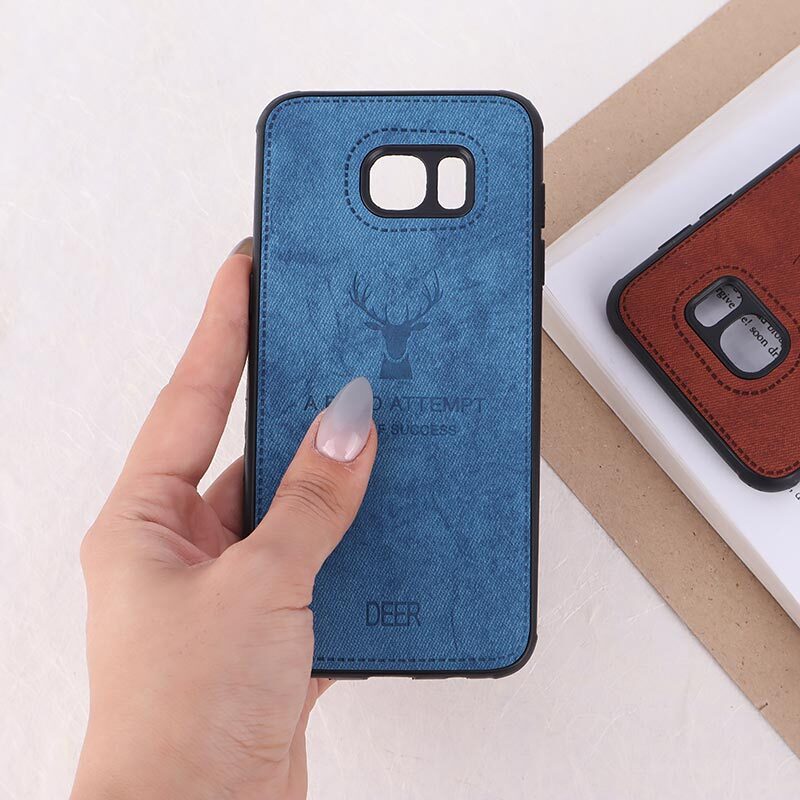 قاب چرمی A Bold Attempt سامسونگ Galaxy S7 Edge محافظ لنزدار