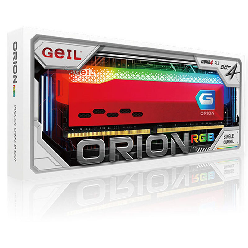رم کامپیوتر گیل Orion RGB DDR4 16GB Single 3600MHz CL18