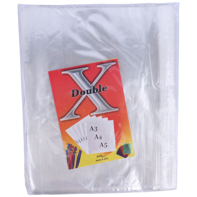 کاور کاغذ Double X A4 بسته 100 عددی