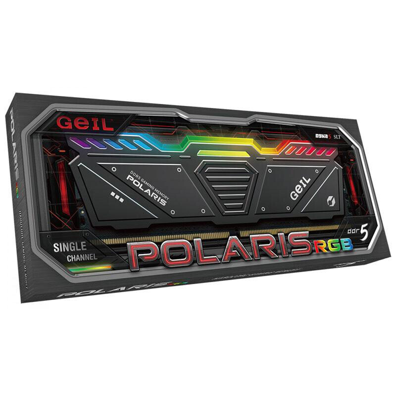 رم کامپیوتر گیل Polaris RGB DDR5 16GB Single 5600MHz CL38