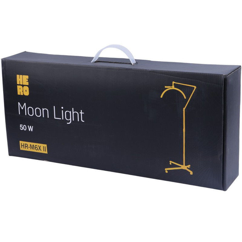 نور ثابت ال ای دی چرخدار Hero Moon Light HR-M6X II 50W