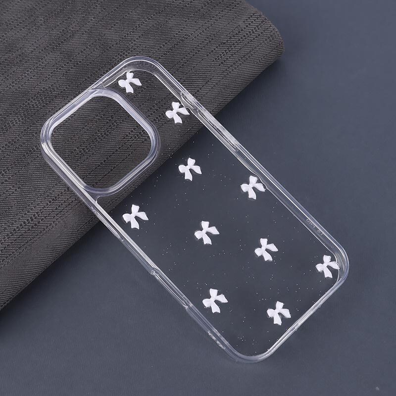 قاب اکلیلی آیفون iPhone 16 Pro طرح پاپیون صدفی