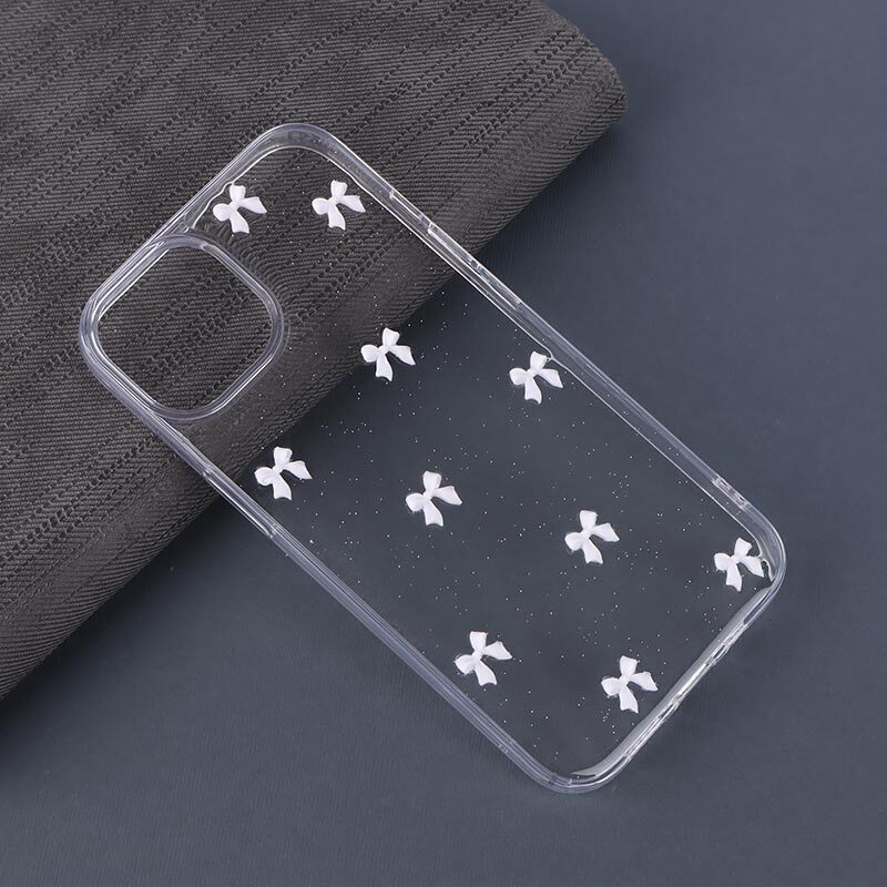 قاب اکلیلی آیفون iPhone 13 / 14 طرح پاپیون صدفی