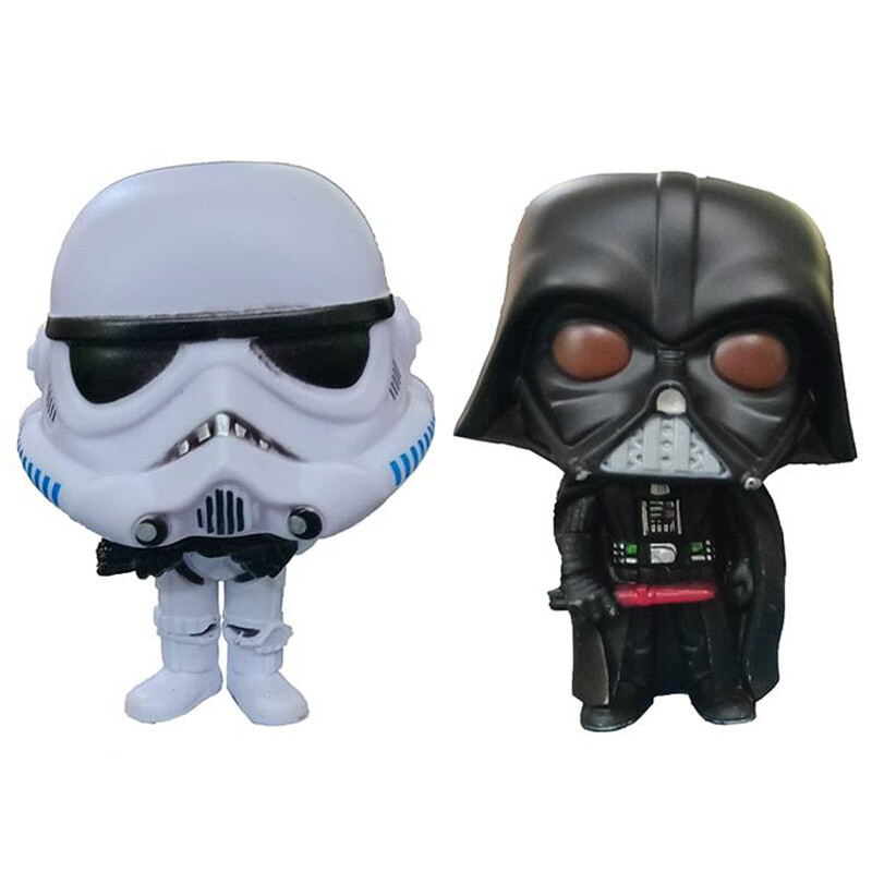 فانکو پاپ طرح Star Wars Stormtrooper & Darth Vader بسته 2 عددی
