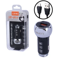 شارژر فندکی فست شارژ Ldnio C1 QC3.0 PD 20.5W + کابل تایپ سی