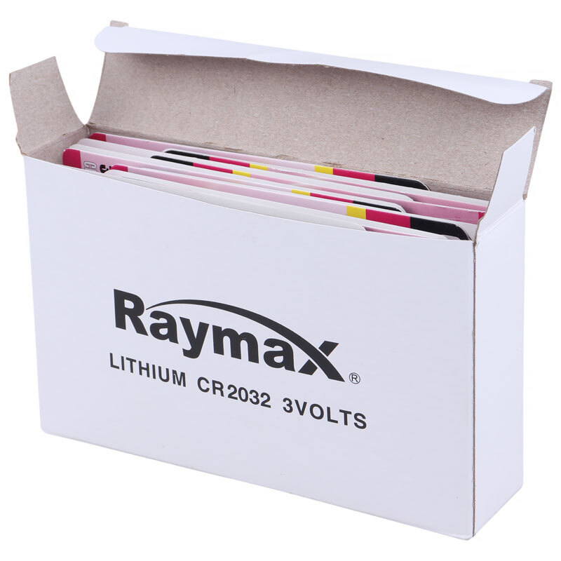 باتری سکه ای Raymax CR2032 بسته 4 عددی