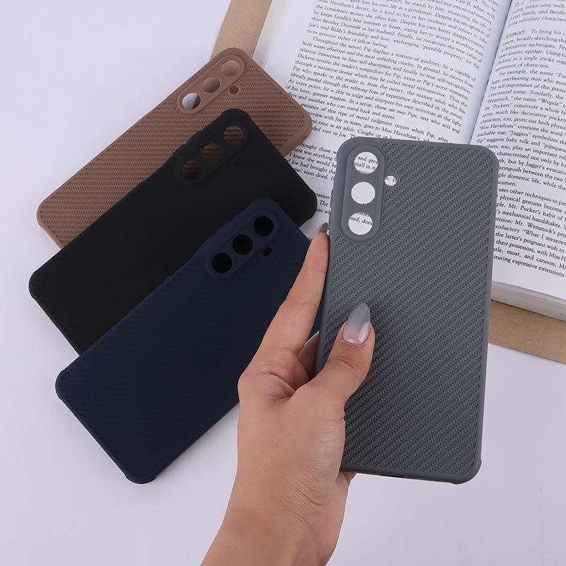 قاب ژله ای سامسونگ Galaxy A16 4G / A16 5G طرح سیلیکون کربنی محافظ لنزدار