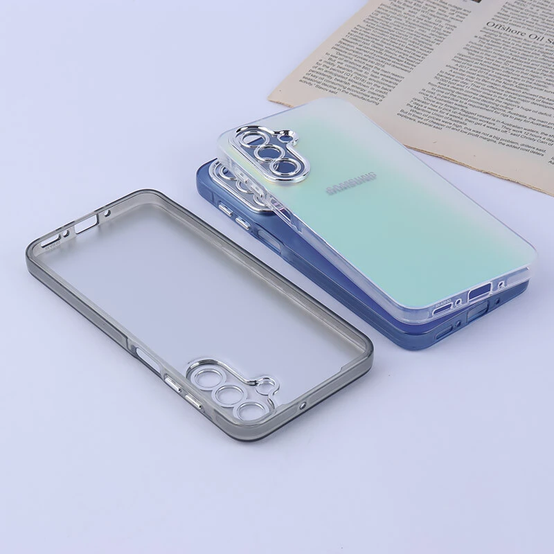 قاب PC سامسونگ Galaxy A26 براق متال محافظ لنزدار