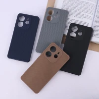 قاب ژله ای شیائومی Redmi Note 14 طرح سیلیکون کربنی محافظ لنزدار