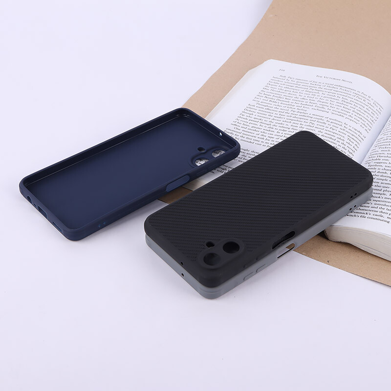 قاب ژله ای سامسونگ Galaxy A06 طرح سیلیکون کربنی محافظ لنزدار