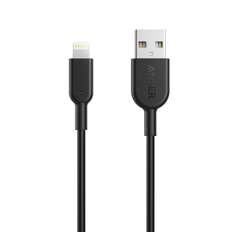 کابل آیفونی فست شارژ Anker PowerLine II A8432 0.9m
