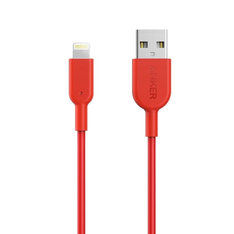 کابل آیفونی فست شارژ Anker PowerLine II A8432 0.9m