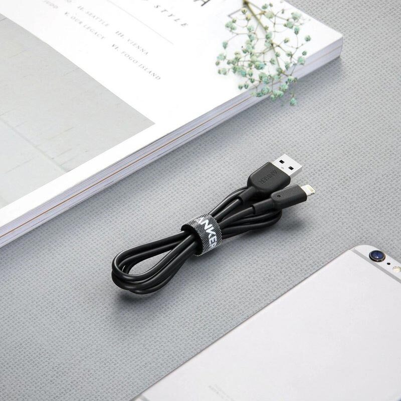 کابل آیفونی فست شارژ Anker PowerLine II A8432 0.9m