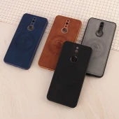 قاب چرمی Polo & Racquet Club شیائومی Redmi 8 طرح مگ سیف محافظ لنزدار