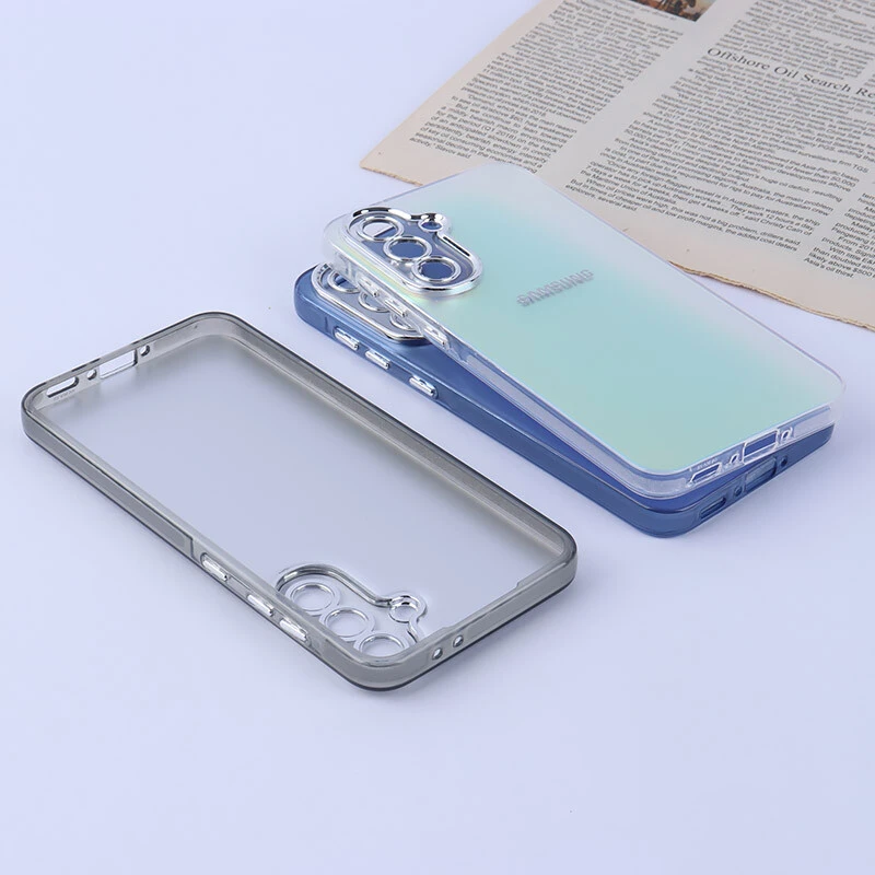 قاب PC سامسونگ Galaxy A56 براق متال محافظ لنزدار