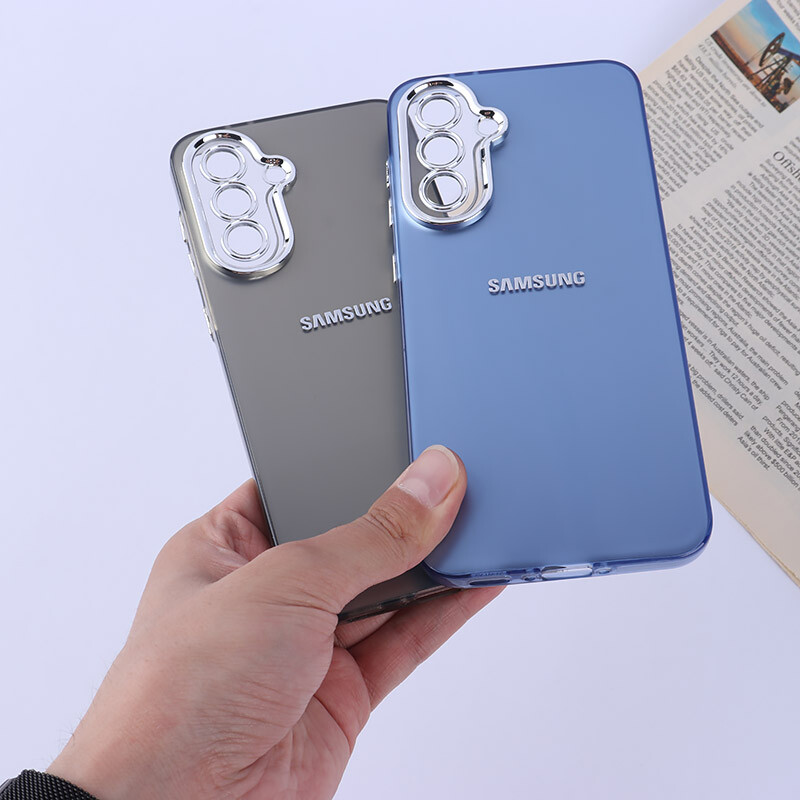 قاب PC سامسونگ Galaxy A36 براق متال محافظ لنزدار