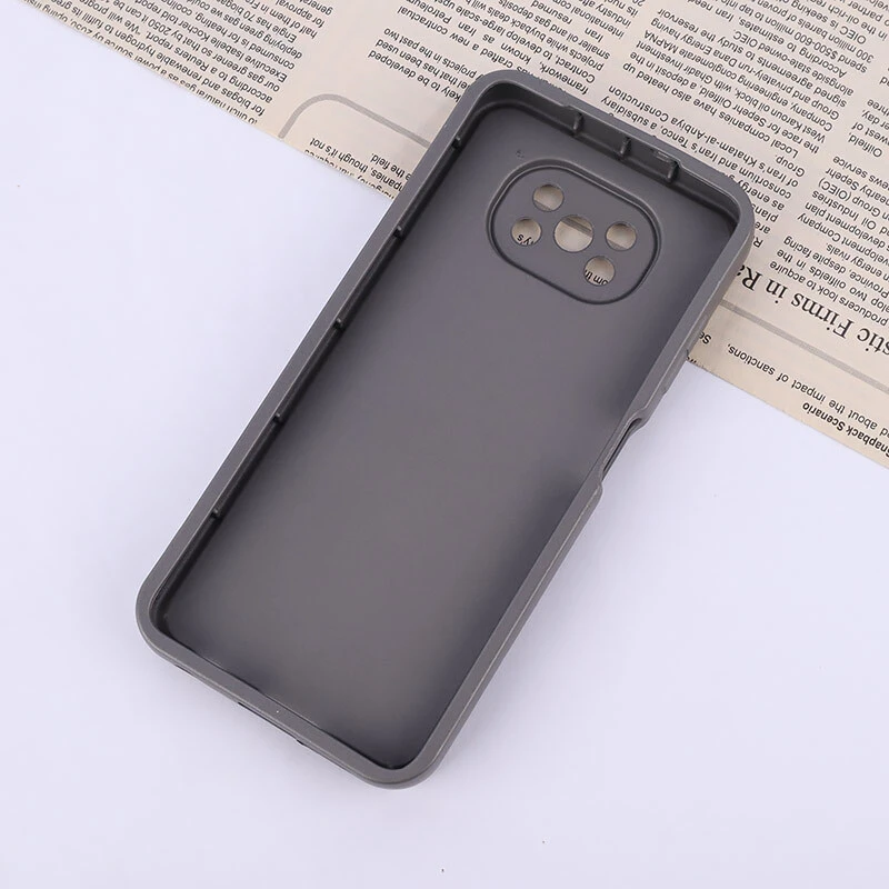 قاب سیلیکونی سولید شیائومی Poco X3 / X3 NFC / X3 Pro محافظ لنزدار