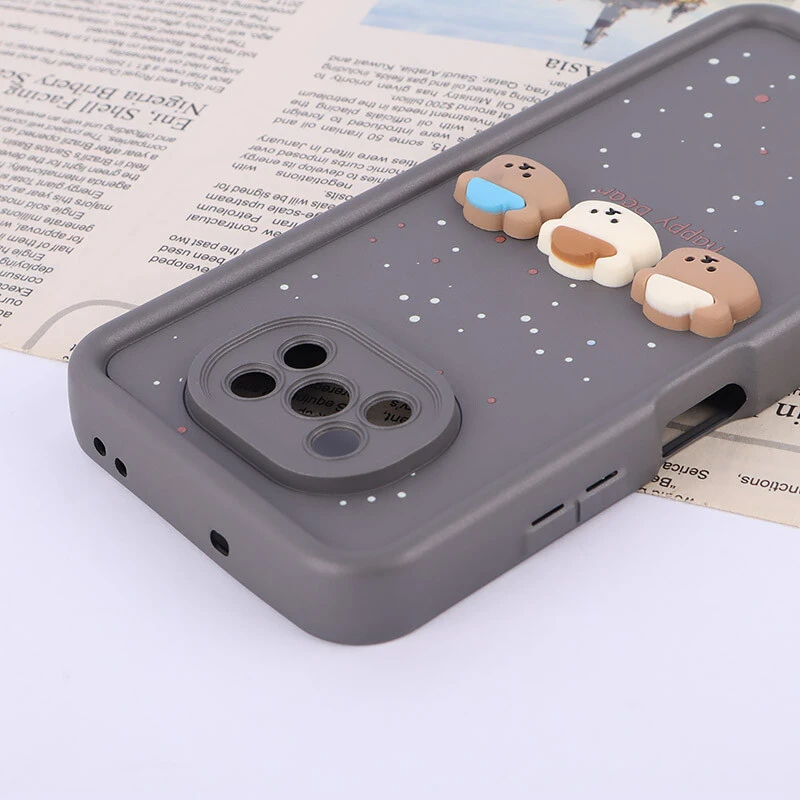 قاب سیلیکونی سولید شیائومی Poco X3 / X3 NFC / X3 Pro محافظ لنزدار