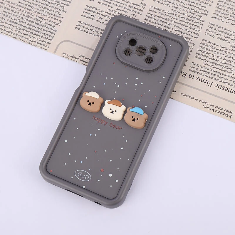 قاب سیلیکونی سولید شیائومی Poco X3 / X3 NFC / X3 Pro محافظ لنزدار