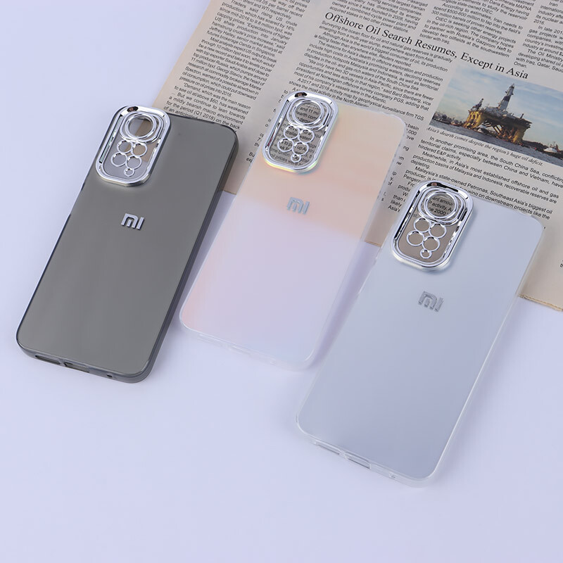 قاب PC شیائومی Redmi Note 11 / 11S 4G براق متال محافظ لنزدار