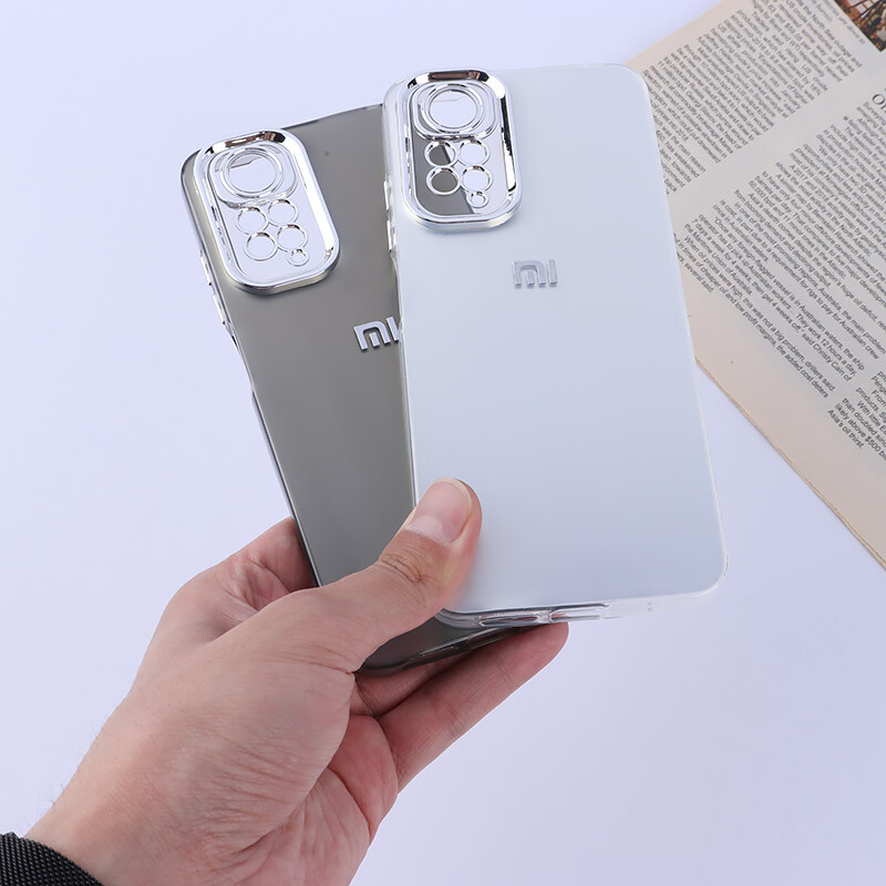 قاب PC شیائومی Redmi Note 11 / 11S 4G براق متال محافظ لنزدار