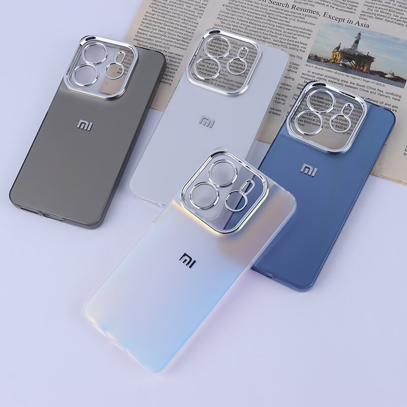 قاب PC شیائومی Redmi Note 14 براق متال محافظ لنزدار