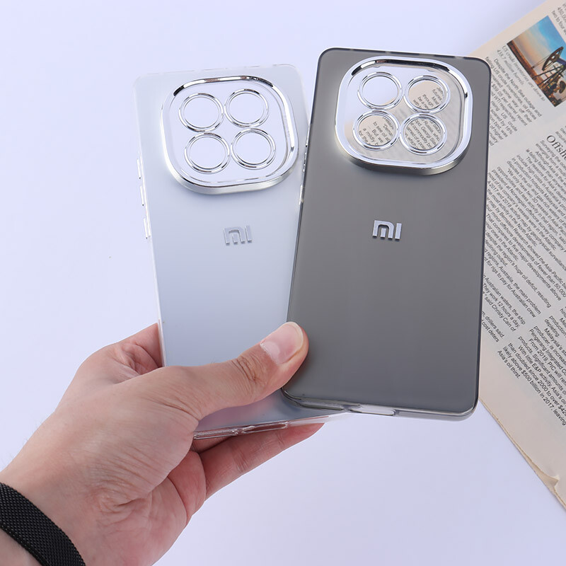 قاب PC شیائومی Redmi Note 14 Pro 4G براق متال محافظ لنزدار