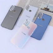 قاب PC سامسونگ Galaxy A10s براق متال محافظ لنزدار