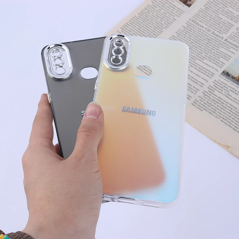 قاب PC سامسونگ Galaxy A10s براق متال محافظ لنزدار