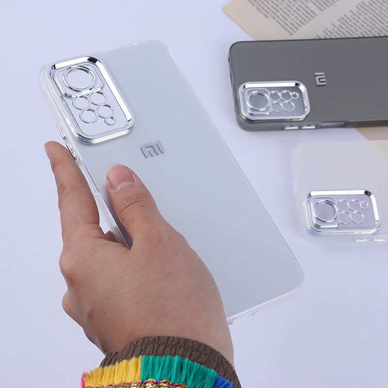 قاب PC شیائومی Redmi Note 11 Pro / Note 11 Pro Plus 5G (India) براق متال محافظ لنزدار