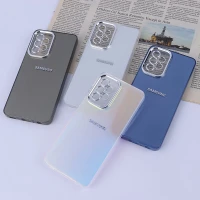 قاب PC سامسونگ Galaxy A52 / A52s براق متال محافظ لنزدار
