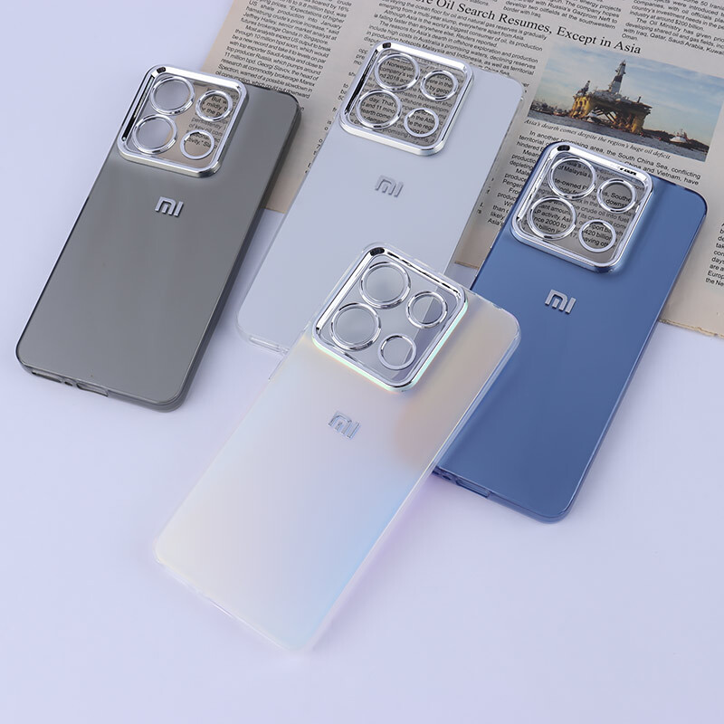قاب PC شیائومی Redmi Note 13 4G براق متال محافظ لنزدار