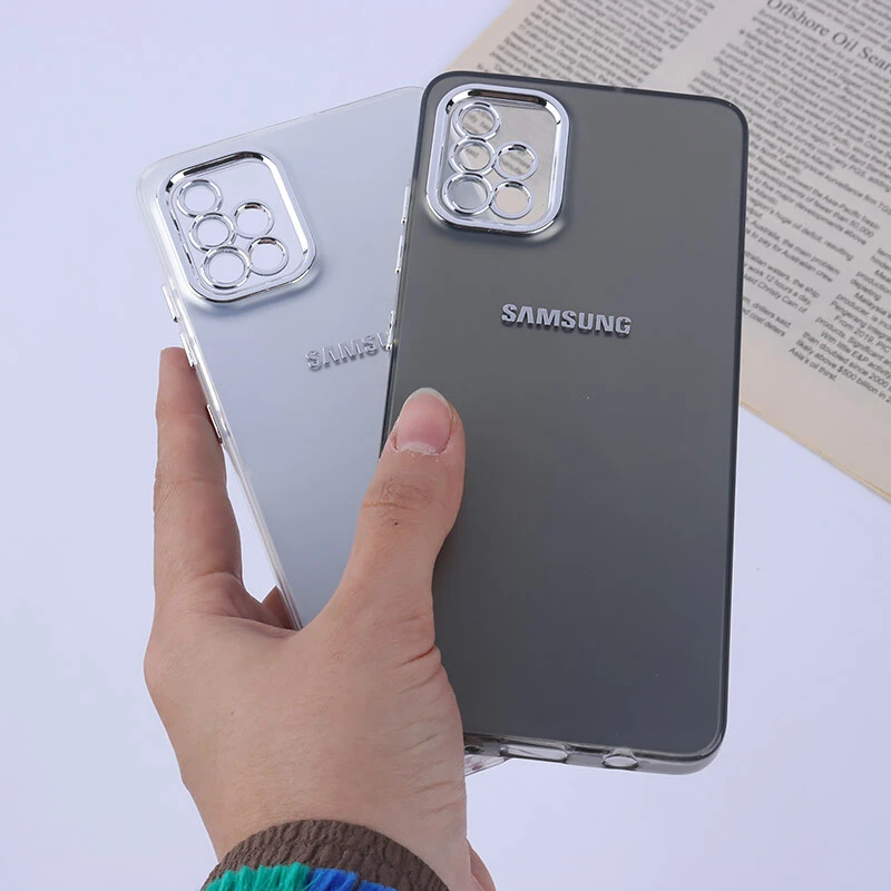 قاب PC سامسونگ Galaxy A51 4G براق متال محافظ لنزدار