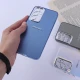 قاب PC سامسونگ Galaxy A54 براق متال محافظ لنزدار