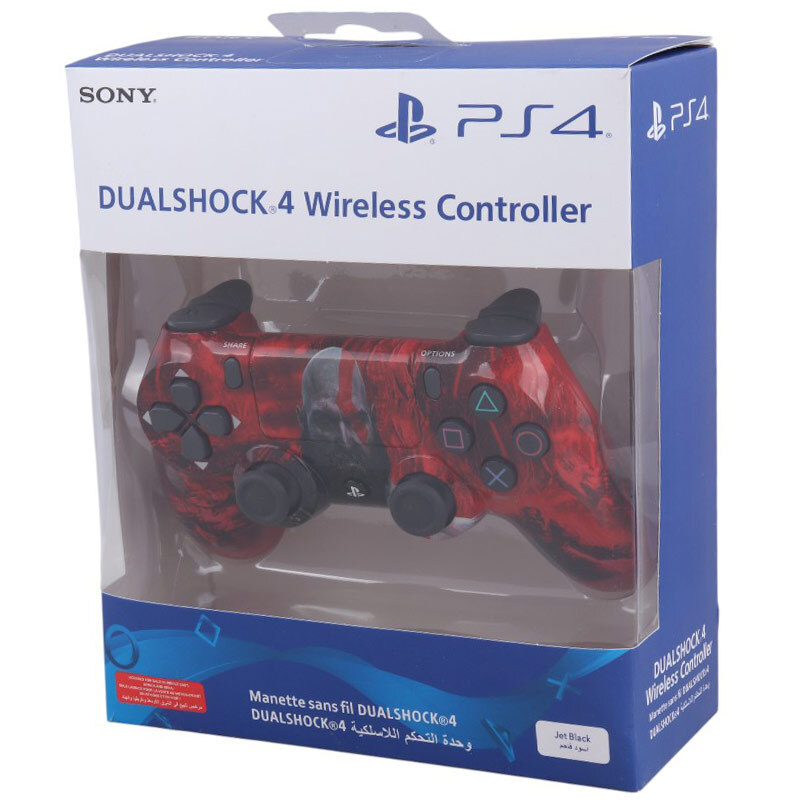 دسته بازی بی سیم SONY PlayStation 4 DualShock 4 High Copy طرح God of War کد 9